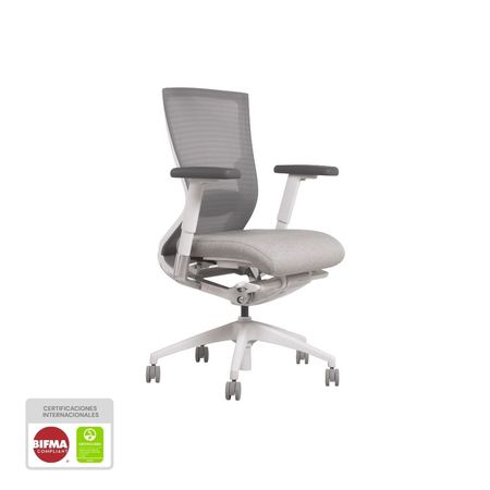 Silla de Oficina Egonómica Nihmo 6 New Blanco