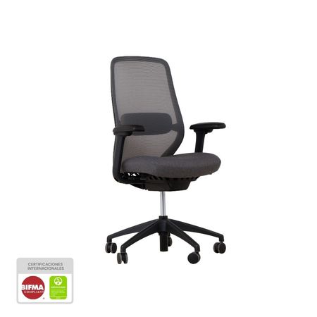 Silla De Oficina Ergonómica Nihmo 4 New Operativa Negro