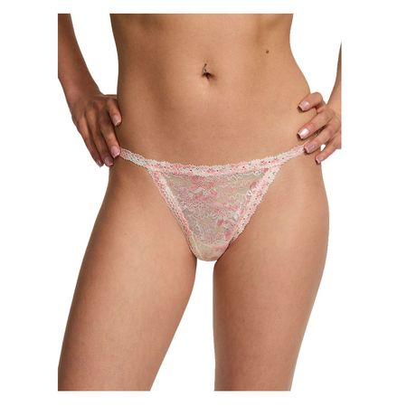 Ropa Interior Tanga Victorias Secret Blanco Nacar LINAKVICSE-00012