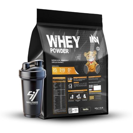 Proteína Whey Powder 5Kg Vainilla + Shaker