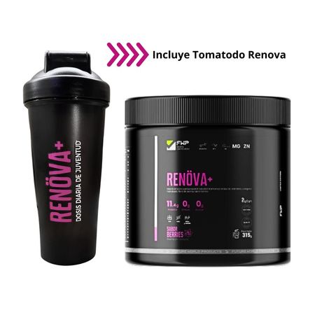 Colágeno Renova Plus con biopéptidos activos pote de 315 gr