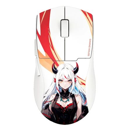 Mouse Redragon K1ng Max M918AKG-PRO Anime Wireless White