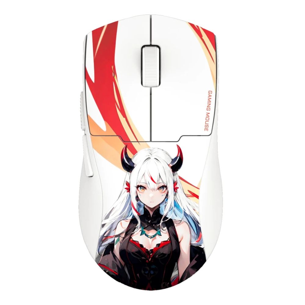 Mouse Redragon K1ng Max M918AKG-PRO Anime Wireless White