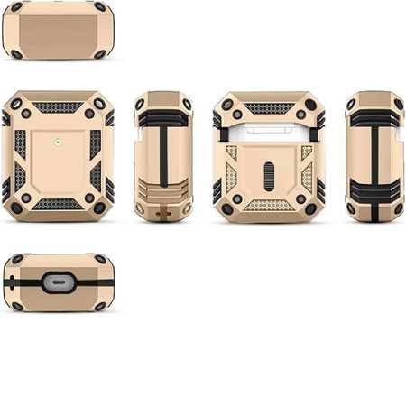 Case Armor para Airpods Pro 2 Dorado