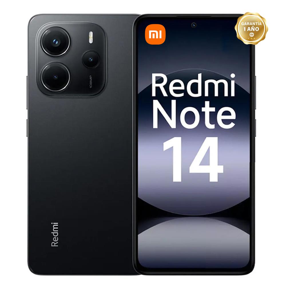 Celular Redmi Note 14 6GB RAM 128GB ROM Black