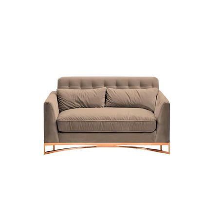 Sofá Luxury Llinden 2 Cuerpos - Beige claro
