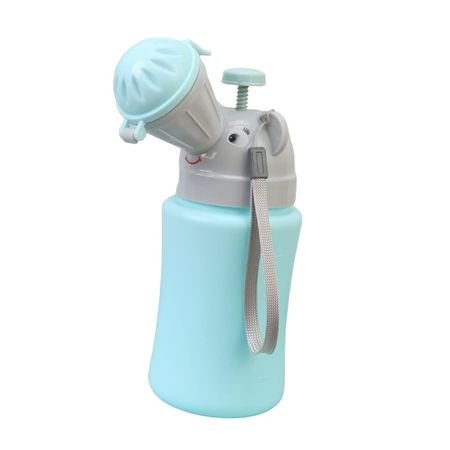Urinario Orinal Portátil de Entrenamiento para Niños Celeste