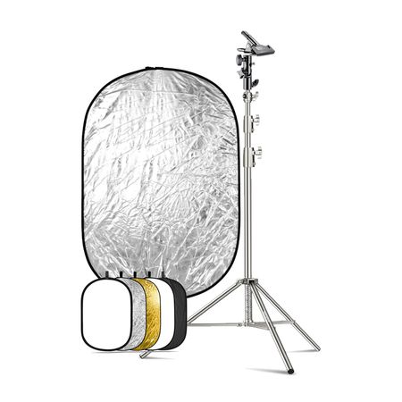 Combo Parante Neewer ST-300ss + Rotula Neewer + Rebotador Neewer 150x200cm 5 en 1