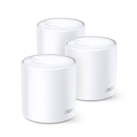 Sistema Mesh Wi-Fi 6 Inteligente TP-Link Deco X60 AX5400 3-Pack