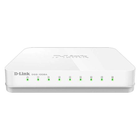 D-LINK DGS-1008A Switch 8 Puerto Gigabit Ethernet LAN