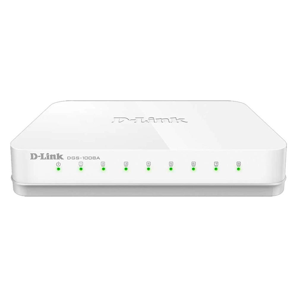 D-LINK DGS-1008A Switch 8 Puerto Gigabit Ethernet LAN