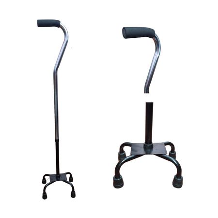 Baston De 4 Patas Con Mango Cuello De Ganso