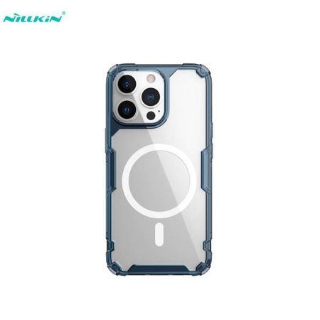 Case Nillkin Nature TPU Pro Magnetic para Iphone 13 Pro max Azul