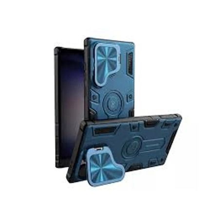CASE MOKET ARMOR ANTICAIDAS PARA SAMSUNG S25 AZUL