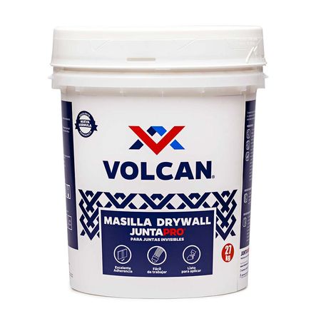 Masilla Drywall Balde 27kg Juntapro Volcan