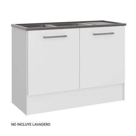 Mueble bajo lavadero 120cm Orange