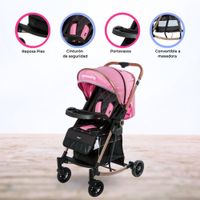 Coche Mecedora Reversible »Terrano» Pink