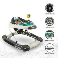 Andador Mecedora Para Bebés »NAVE ESPACIAL» Gray