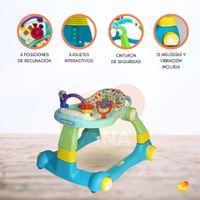Andador Caminador 3 en 1 «WALKER PRO» Light Blue