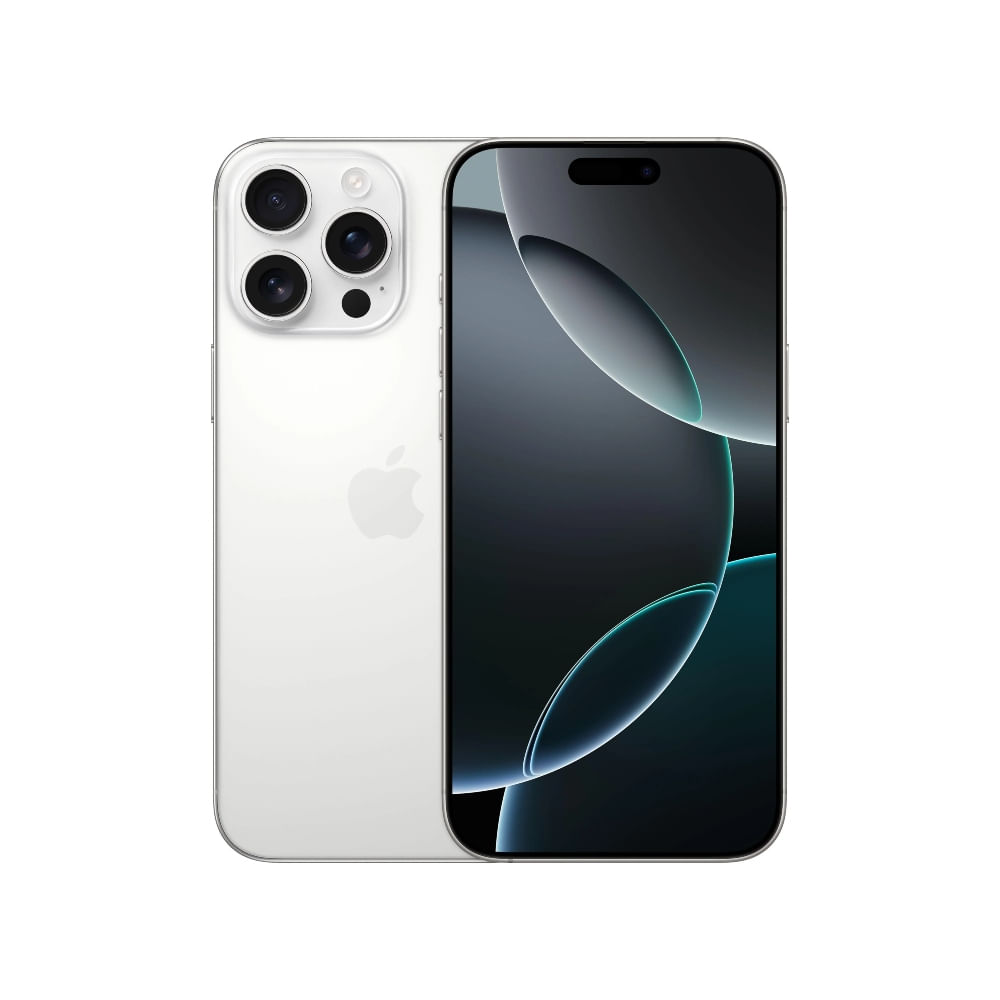 Iphone 16 PRO MAX  256GB ESIM (CHIP VIRTUAL)   - TITANIO BLANCO