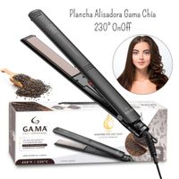Plancha Alisadora de Cabello Gama Chía 230° On/Off