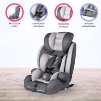 Silla de Auto para Bebé «MOSCU» Ligth Gray