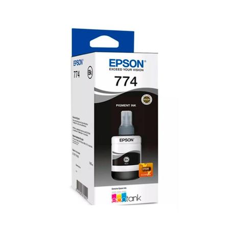 TINTA EPSON 774 NEGRO 140ML, PARA  WORKFORCE M105 /M205 / L1455 6.000 PÁGINAS P/N:  T774120-AL