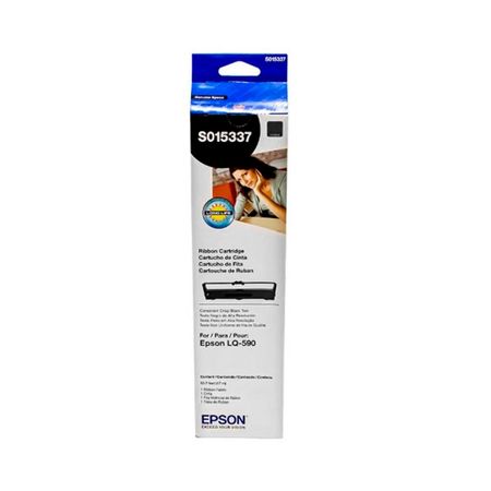 CINTA EPSON S015337 PARA LQ-590 COLOR NEGRO 5M  P/N: S015337