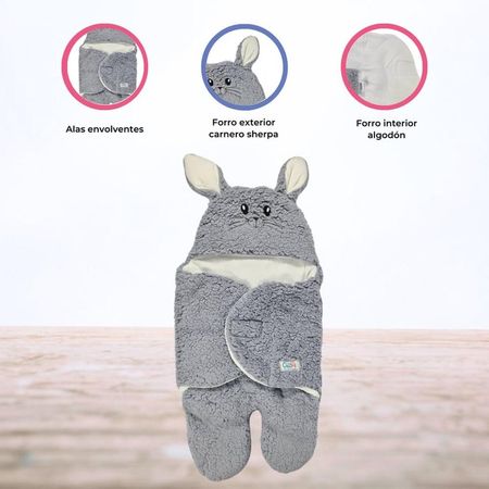 Saco de dormir para Bebé »RABBIT» Gray