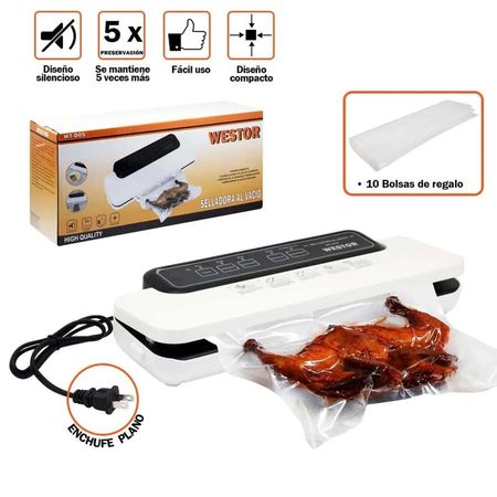 Selladora de bolsa al Vacío WT-D05 37.5 cm Digital