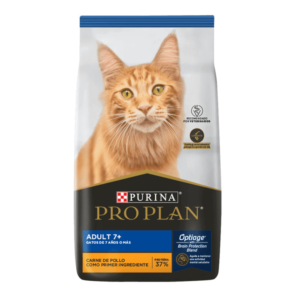 Alimento para Gatos Pro Plan Adult Cat Mayor de 7 años 3 Kg