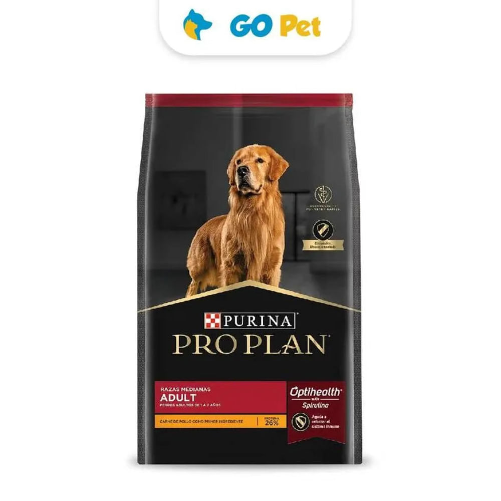 Alimento Perros ProPlan Adult Complete 12 Kg Adulto Raza Mediana