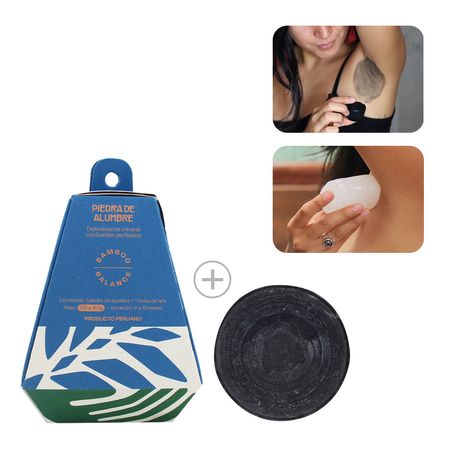 Pack Detox Con Piedra de Alumbre de 120g