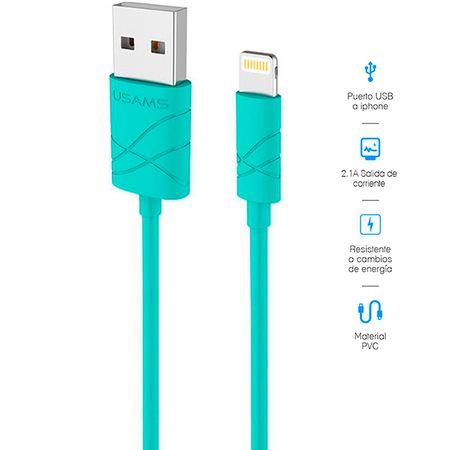 cable-usb-data-usams-u-gee-compatible-con-iphone-5--6--7