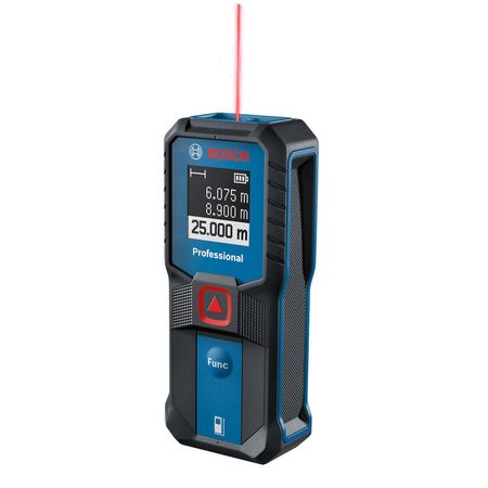 Medidor de distancia láser 25m GLM 25-23 distanciómetro BOSCH-rojo