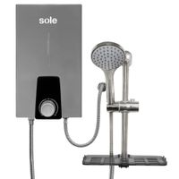 Ducha Eléctrica Sole Perfect 5500W Rapiducha Color Gris