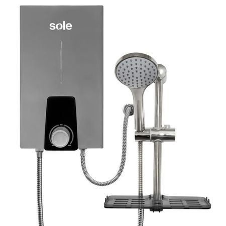 Ducha Eléctrica Sole Perfect 5500W Rapiducha Color Gris