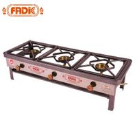 Cocina de Mesa Semi Industrial Fadicc 3 Hornillas  FSI03-21