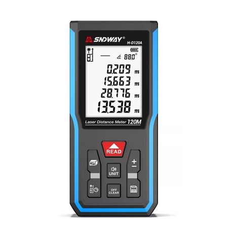 Medidor de Distancia Laser 120m SNDWAY H-D120A