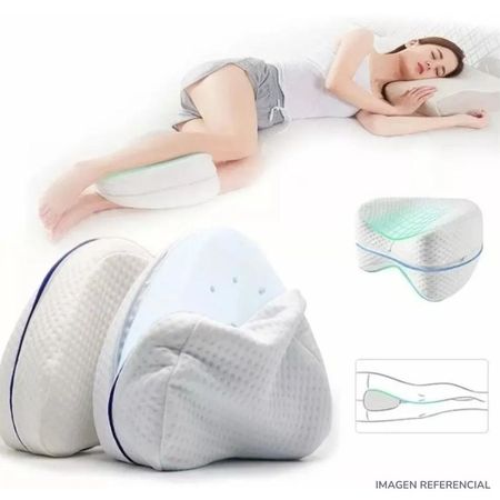Almohada Ortopédica Ergonómico de Apoyo para Piernas y Rodillas