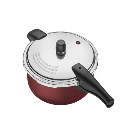 Olla a Presión 24 cm x6Lt Vancouver Rojo