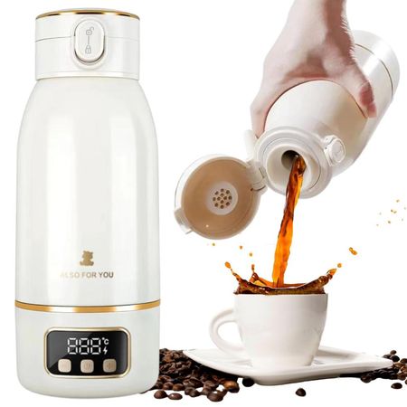 Termo Calentador Digital Portátil Inalámbrico de 35C a 55C con 500 ml