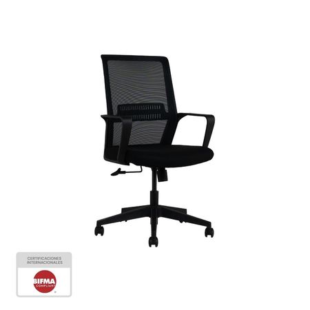 Silla de Oficina Ergonómica Nihmo 1 Negro
