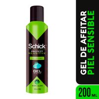 Gel de Afeitar SCHICK Protect Extra Sensitive Frasco 200ml
