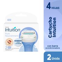 Repuestos para Máquina de Afeitar SCHICK Intuition Pure Nour Paquete 2un