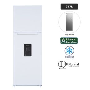  Refrigeradora blackline 247 lt no frost TM247LN
