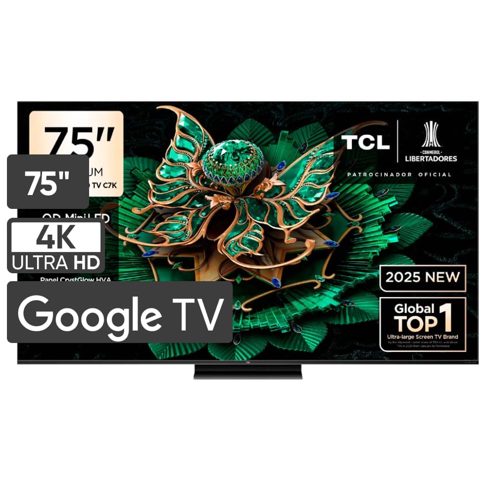 Televisor TCL Mini LED 75"" UHD 4K Smart TV 75C7K