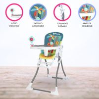 Silla de Comer Plegable «RIO» Blue
