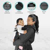Canguro para Bebé Ergonómico 4 en 1 «PORTER» Pink