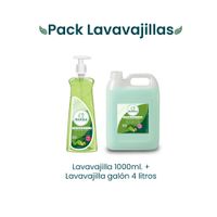 Pack Lavavajillas Natural HANQA Limón Peruano y Menta